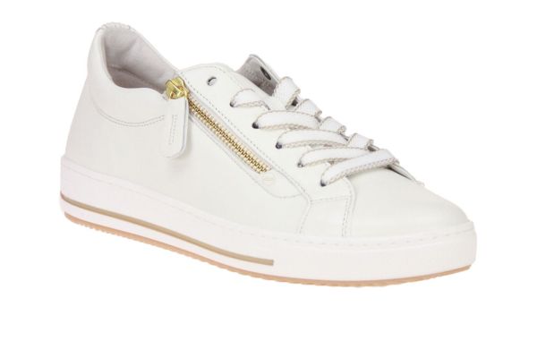 Gabor Comfort Witte Sneaker G-leest Uitneembaar Voetbed  (86.518-21) - Caramel (Sint-Job-in-’t-Goor)
