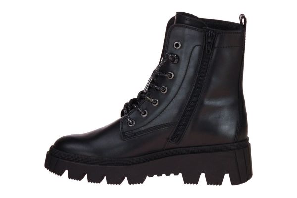 Gabor Best Fitting Veterboot Zwart  (71.821-37) - Caramel (Sint-Job-in-’t-Goor)