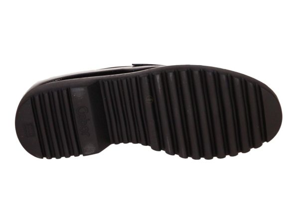 Gabor Comfort Moccasin Zwart G-leest  (72.452-97) - Caramel (Sint-Job-in-’t-Goor)