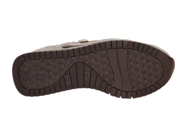 Gabor Comfort Sneaker Beige-Taupe H-leest  (76.446-65) - Caramel (Sint-Job-in-’t-Goor)