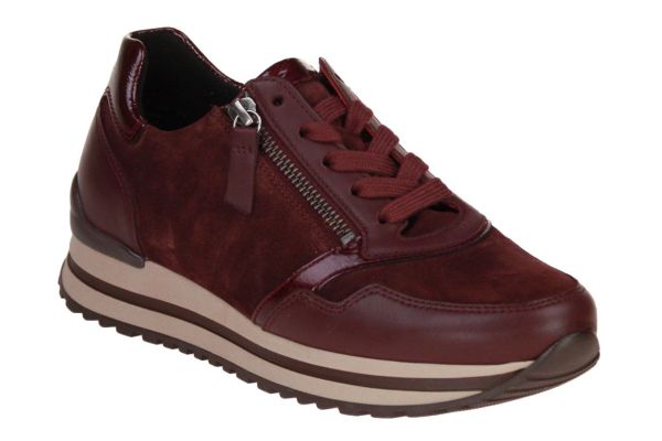 Gabor Comfort Sneaker Bordo H-leest  (76.528-38) - Caramel (Sint-Job-in-’t-Goor)