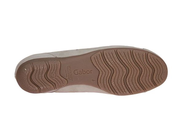 Gabor Hovercraft Beige Ballerina  (84.169-12) - Caramel (Sint-Job-in-’t-Goor)