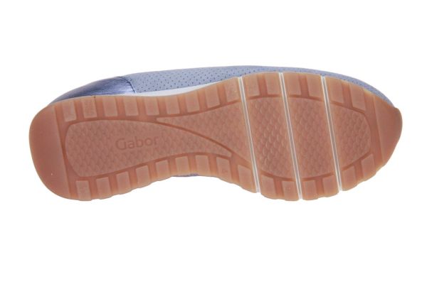 Gabor Slip-In Metallic Blauw  (82.472-36) - Caramel (Sint-Job-in-’t-Goor)