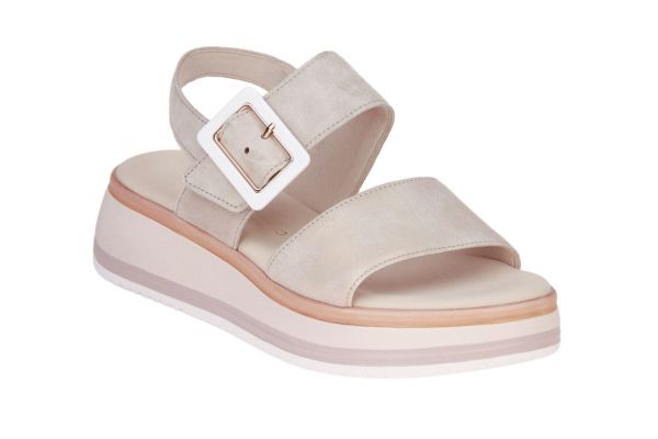 Gabor Beige Sandaal G-leest  (82.744-33) - Caramel (Sint-Job-in-’t-Goor)