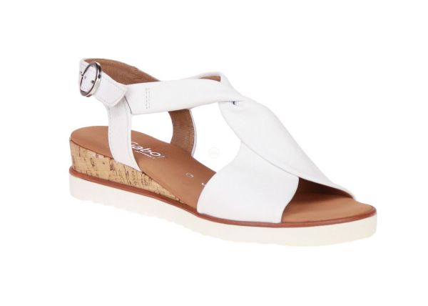 Gabor Comfort Witte Sandaal G-leest  (82.751-50) - Caramel (Sint-Job-in-’t-Goor)