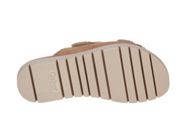 Gabor Slipper Camel  (83.741-14) - Caramel (Sint-Job-in-’t-Goor)