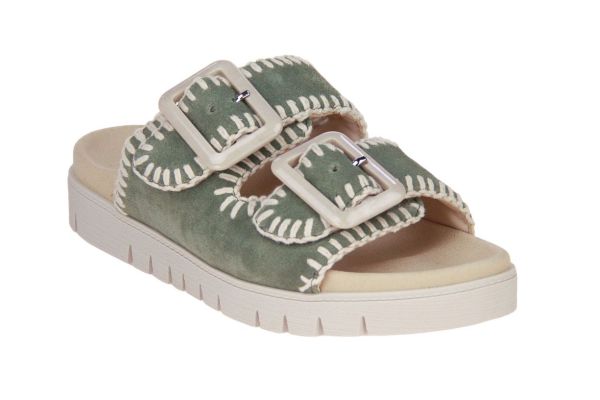 Gabor Slipper Groen  (83.741-19) - Caramel (Sint-Job-in-’t-Goor)