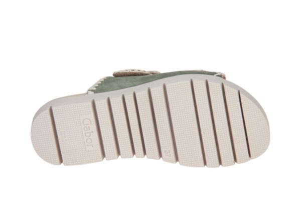 Gabor Slipper Groen  (83.741-19) - Caramel (Sint-Job-in-’t-Goor)