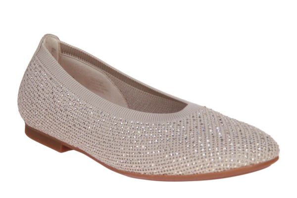 Gabor Ballerina Beige Steentjes  (84.146-42) - Caramel (Sint-Job-in-’t-Goor)
