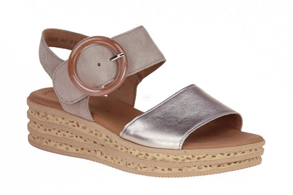 Gabor Best Fitting Brons Sandaal  (84.550-62) - Caramel (Sint-Job-in-’t-Goor)