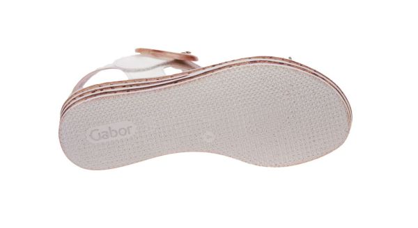 Gabor Best Fitting Witte Sandaal  (84.550-20) - Caramel (Sint-Job-in-’t-Goor)