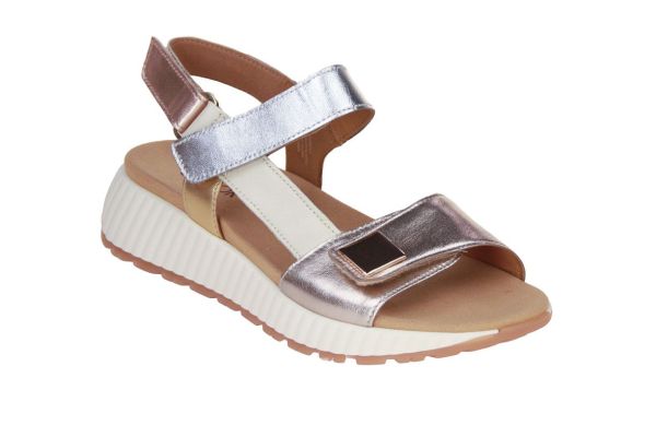 Gabor Best Fitting Sandaal Brons-Zilver  (84.582-62) - Caramel (Sint-Job-in-’t-Goor)