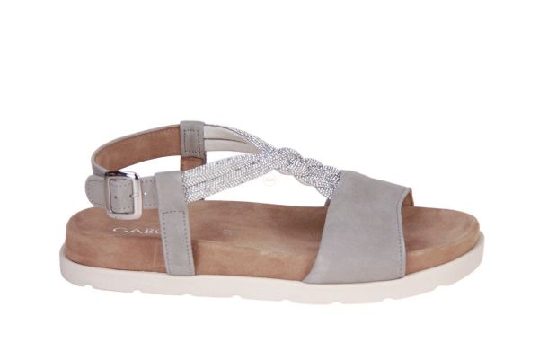 Gabor Sandaal Grijs  (84.601-12) - Caramel (Sint-Job-in-’t-Goor)
