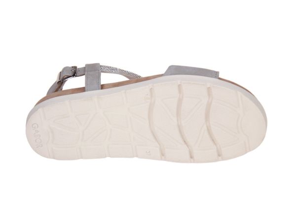 Gabor Sandaal Grijs  (84.601-12) - Caramel (Sint-Job-in-’t-Goor)