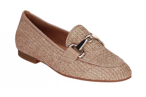 Gabor Raffia Moccasin Beige  (85.214-44) - Caramel (Sint-Job-in-’t-Goor)
