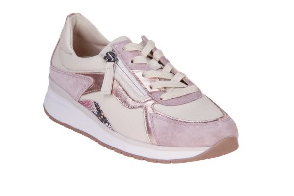 Gabor Sneaker Beige-Roze  (86.305-52) - Caramel (Sint-Job-in-’t-Goor)