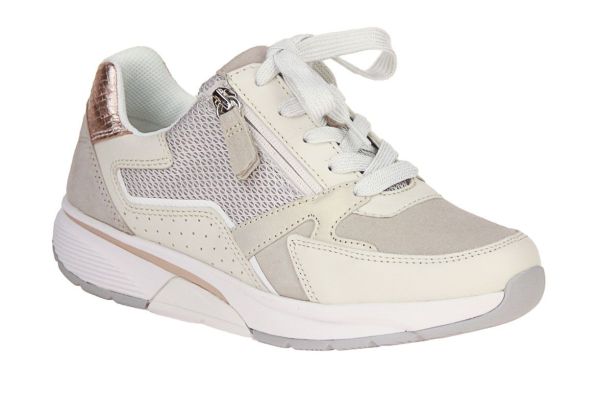 Gabor Rollingsoft Beige Sneaker  (86.878-33) - Caramel (Sint-Job-in-’t-Goor)