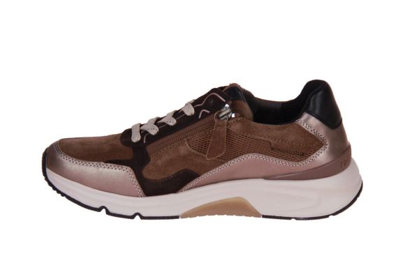 Gabor Rollingsoft Sneaker Bruin  (0103.02-007) - Caramel (Sint-Job-in-’t-Goor)