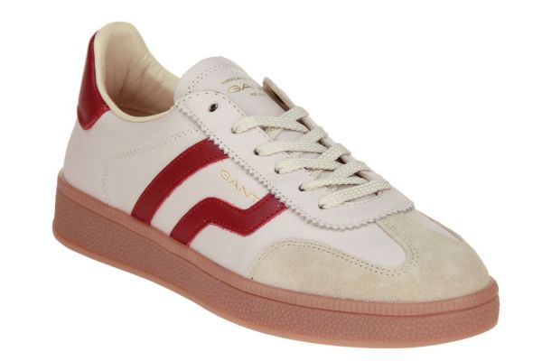 Gant Cuzima Sneaker Beige-Rood  (31531040-G528) - Caramel (Sint-Job-in-’t-Goor)