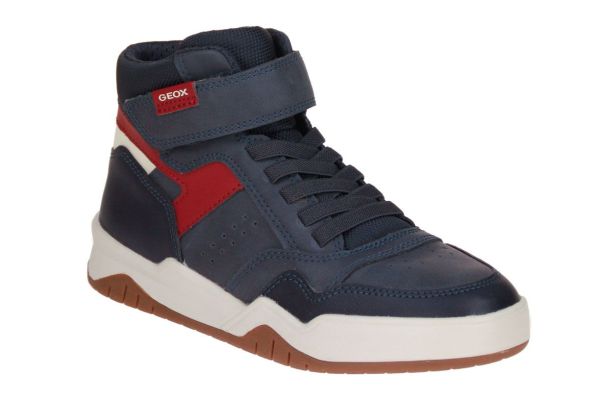 Geox Perth Blauw-Rode Sneaker  (J367RF-C4244) - Caramel (Sint-Job-in-’t-Goor)