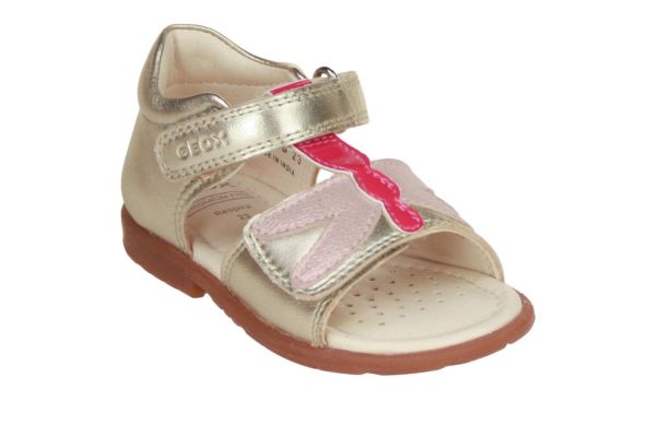 Geox Verred Sandaal Goud-Roze  (B6521B-C2UE8) - Caramel (Sint-Job-in-’t-Goor)