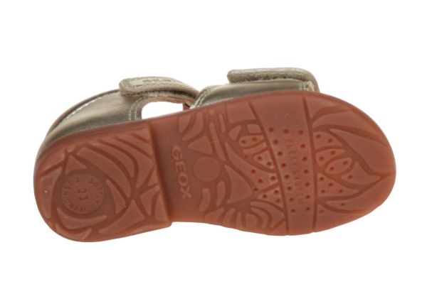 Geox Verred Sandaal Goud-Roze  (B6521B-C2UE8) - Caramel (Sint-Job-in-’t-Goor)