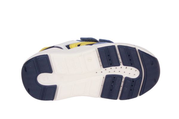 Geox Flexyper Mini Sneaker Blauw-Geel  (B656GC-C4261) - Caramel (Sint-Job-in-’t-Goor)