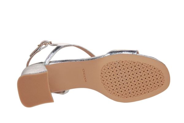 Geox New Eraklia Sandaal Zilver  (D656JA-C1007) - Caramel (Sint-Job-in-’t-Goor)