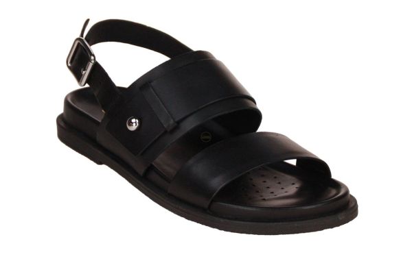 Geox Adelash Sandaal Zwart  (D65YWA-C9999) - Caramel (Sint-Job-in-’t-Goor)