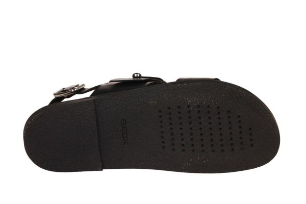 Geox Adelash Sandaal Zwart  (D65YWA-C9999) - Caramel (Sint-Job-in-’t-Goor)