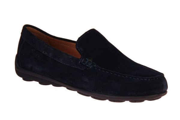 Geox Spherica EC16 Moccasin Blauw  (U55HYA-C4021) - Caramel (Sint-Job-in-’t-Goor)