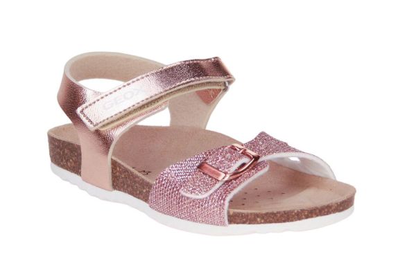 Geox Roze Sandaal  (J028MC-C8124) - Caramel (Sint-Job-in-’t-Goor)