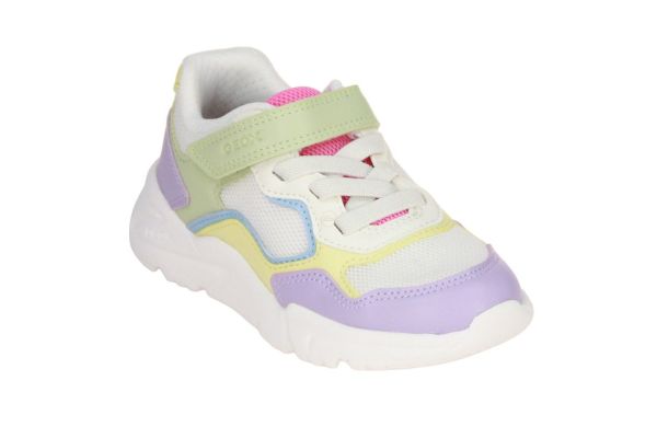 Geox Loftus Sneaker Multi-Wit  (J65M2B-C0986) - Caramel (Sint-Job-in-’t-Goor)