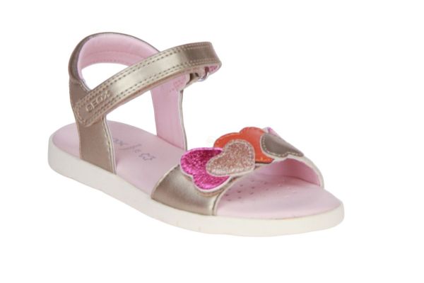Geox Joyfoot Sandaal Goud-Roze  (J65P1D-C2U8N) - Caramel (Sint-Job-in-’t-Goor)
