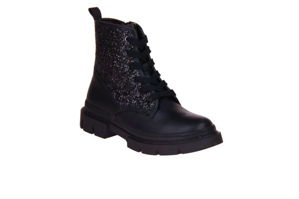 Geox Karsyn Veterboot Zwart  (J660KE-C9999) - Caramel (Sint-Job-in-’t-Goor)