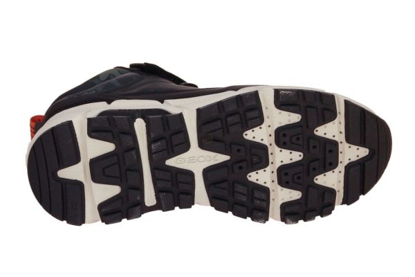Geox Flexyper Plus Waterproof Hoge Sneaker Zwart  (J36LCG-C0033) - Caramel (Sint-Job-in-’t-Goor)