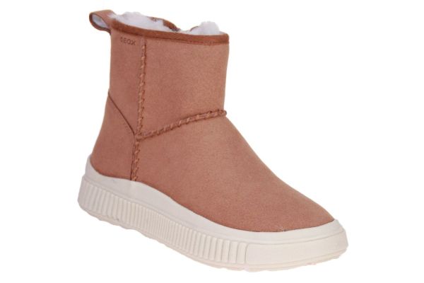 Geox Laquinny Enkellaars Camel  (J56M3C-C6627) - Caramel (Sint-Job-in-’t-Goor)
