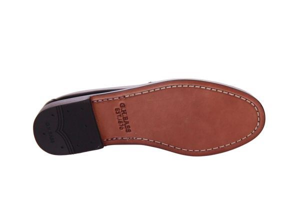 G.H.Bass Weejun Penny Loafer Black  (BA41010-000) - Caramel (Sint-Job-in-’t-Goor)