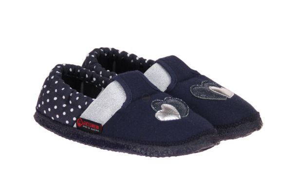 Giesswein Anger Blauwe Pantoffel  (50085-548) - Caramel (Sint-Job-in-’t-Goor)