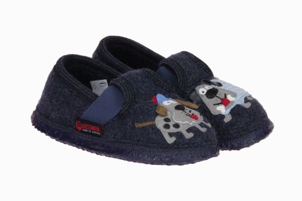 Giesswein Tremmen Blauwe Pantoffel  (53056-514) - Caramel (Sint-Job-in-’t-Goor)