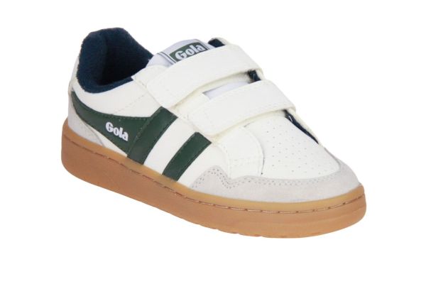 Gola Eagle Strap White/Evergreen  (CKA530XN WHITE EVERGREEN) - Caramel (Sint-Job-in-’t-Goor)