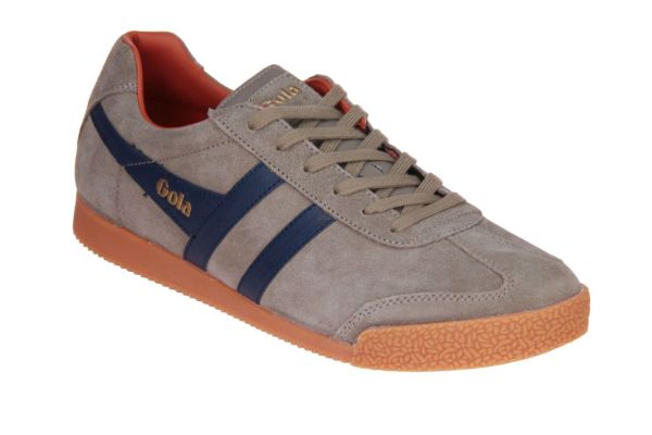 Gola Sneaker Beige-Blauw  (CMA192FE RHINO NAVY) - Caramel (Sint-Job-in-’t-Goor)