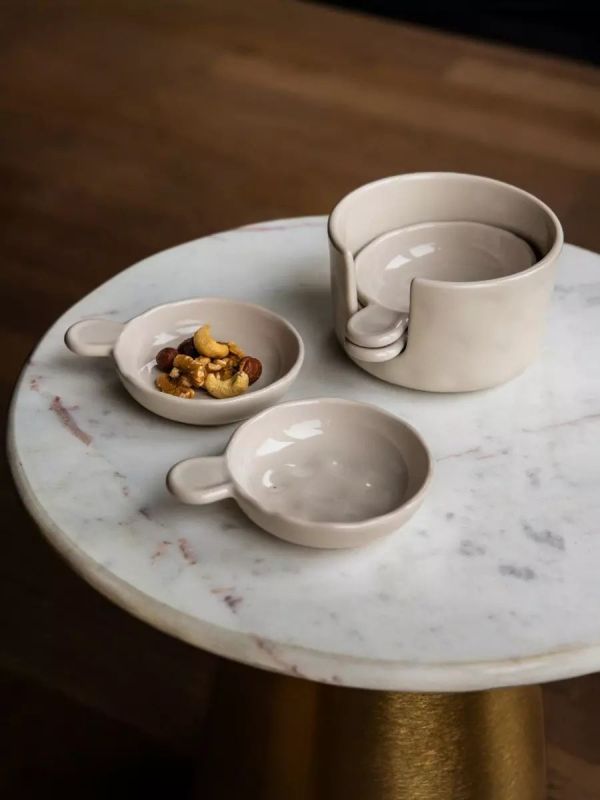Gusta Sunday Serveerset ø11,5cm - set van 5  (02266990) - Caramel (Sint-Job-in-’t-Goor)