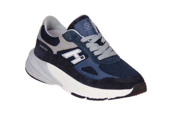 Hip Blauwe Sneaker  (H1667/262-49CO) - Caramel (Sint-Job-in-’t-Goor)