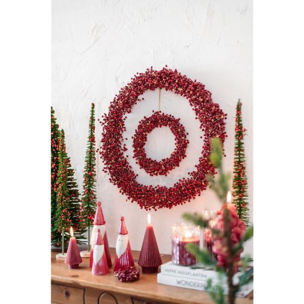 Home Society Krans Bodhi L Rood  (694379-200) - Caramel (Sint-Job-in-’t-Goor)