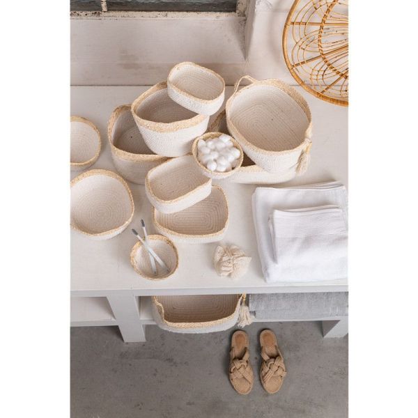 Home Society Basket Otura NA/WH Set 2  (849009-300) - Caramel (Sint-Job-in-’t-Goor)