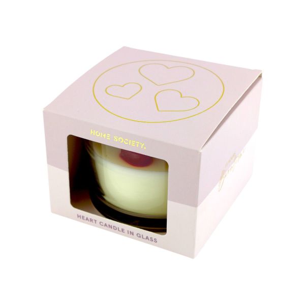 Home Society Kaars Hearts  (854279-830) - Caramel (Sint-Job-in-’t-Goor)