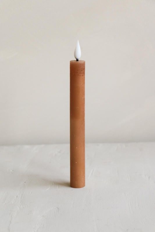 Home Society LED Dinerkaarsen Recharge Set 2 Bruin  (730001-300) - Caramel (Sint-Job-in-’t-Goor)