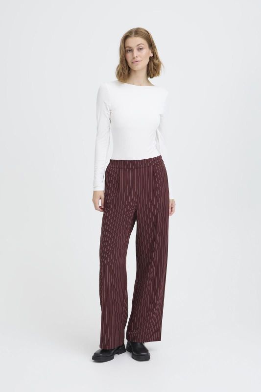 Ichi Hally Pants Port Royale  (20123859-191627 port royale) - Caramel (Sint-Job-in-’t-Goor)