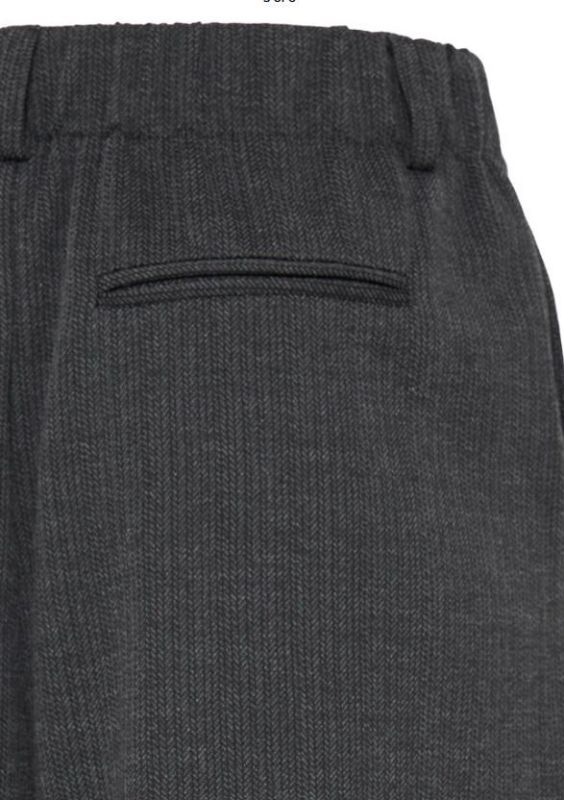 Ichi Kate Graya Culotte Pants - Motief Grijs  (20126907 Graya Culotte) - Caramel (Sint-Job-in-’t-Goor)